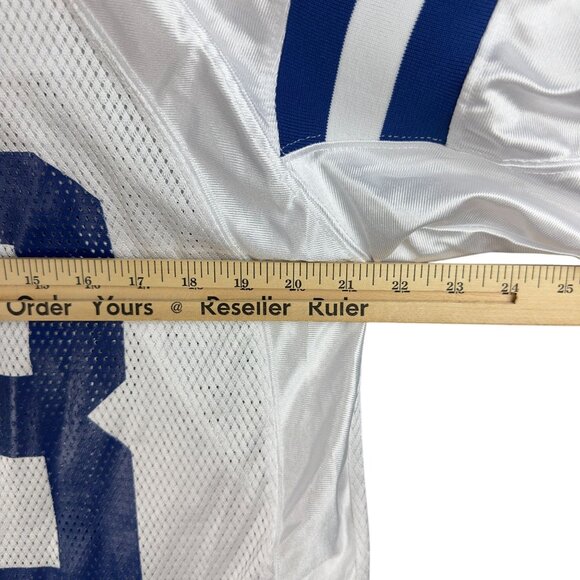 Reebok Jersey Men M Peyton Manning #18 Indianapolis Colts White NFL - Picture 9 of 11